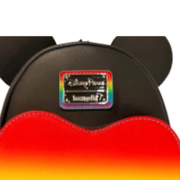 Loungefly Disney Park Black Backpack from the Pride Collection. - Picture 8 of 8